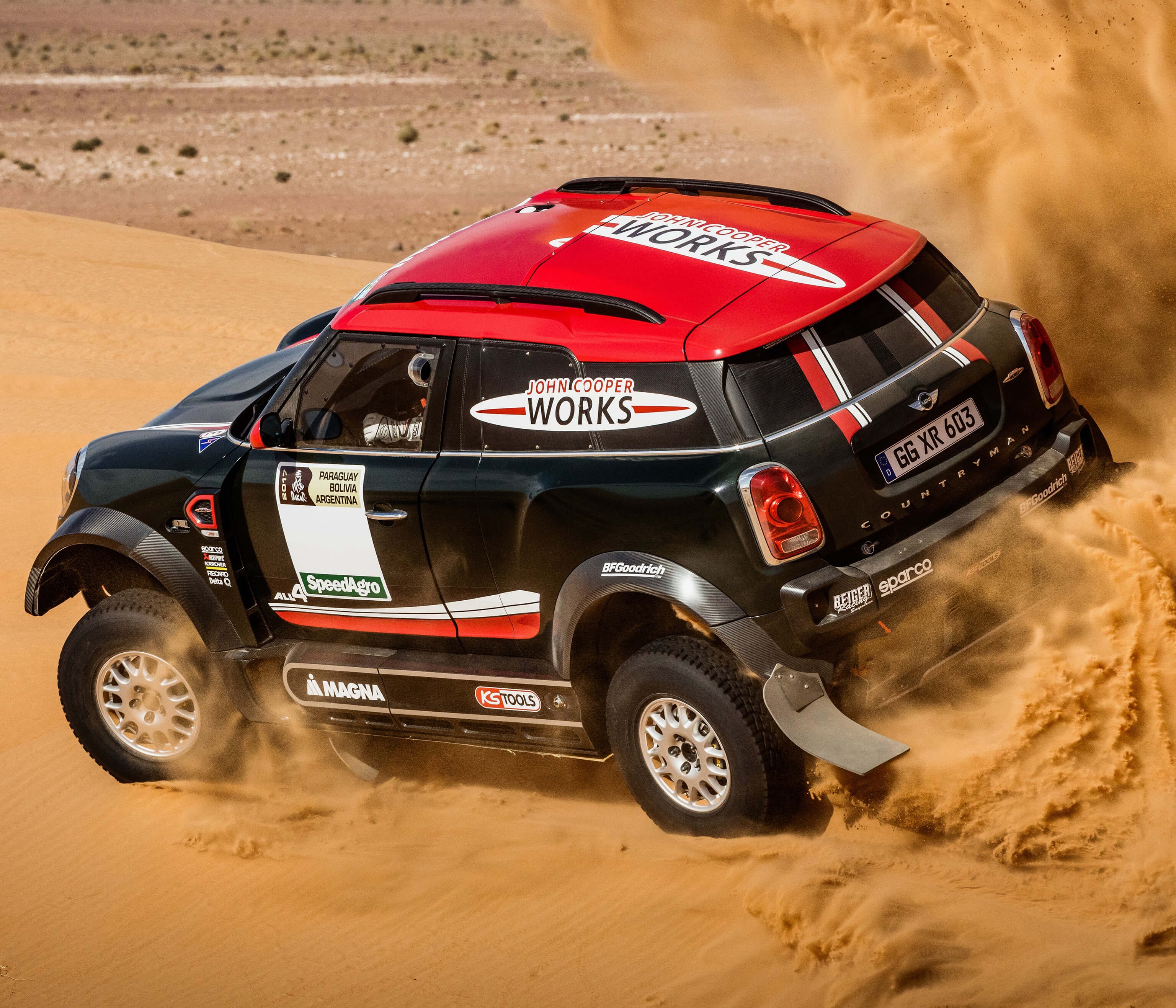 X-raid MINI John Cooper Works Rally car – Dakar Rally X-raid MINI John Cooper Works Rally car – Dakar Rally